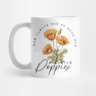 Roadside Poppies Mug